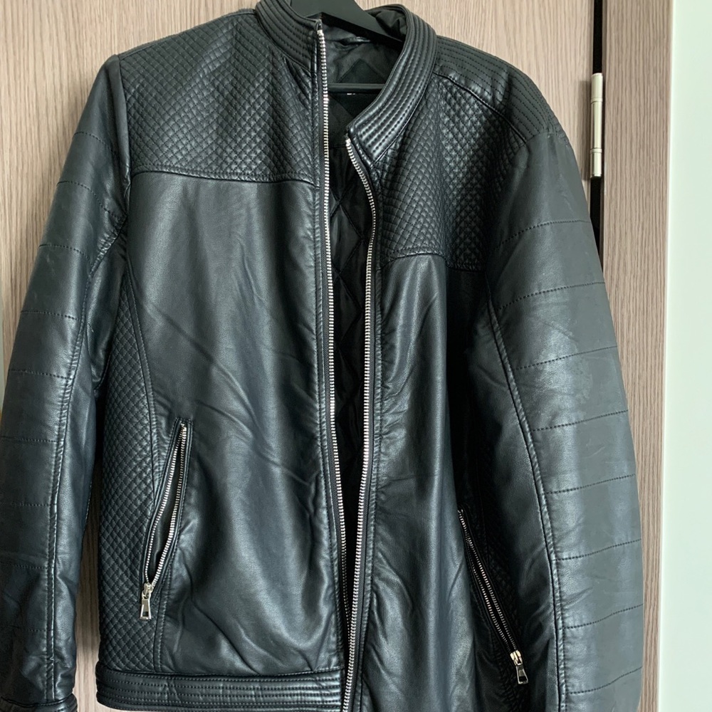 Dario Men's Faux Leather Jacket